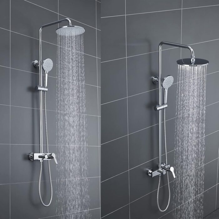 Ducha Cromada Ultra-Slim – Modelo #VL1231