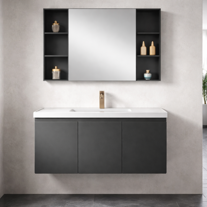 Gabinete de Baño en Aluminio – Modelo #WEFS-800