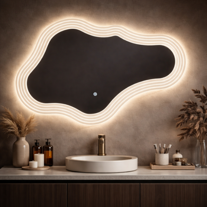 Espejo Decorativo LED Orgánico YD10570